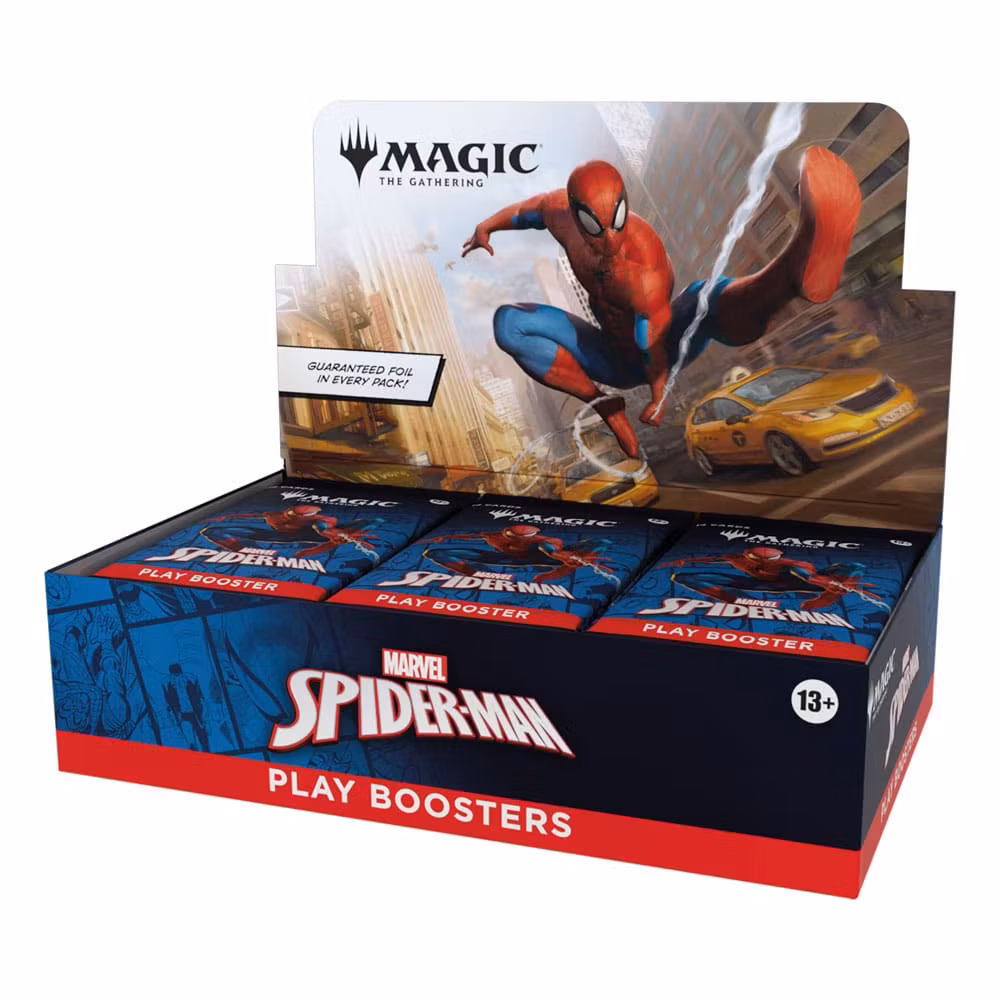Magic the Gathering Teenage Marvel Spider-Man Play Booster Display forseglet (Engelsk)