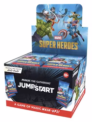 Magic the Gathering Marvel Super Heroes Jumpstart Booster Display forseglet (Engelsk)