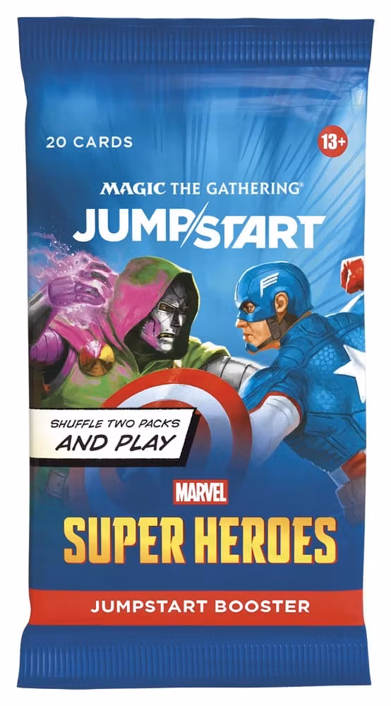 Magic the Gathering Marvel Super Heroes Jumpstart Booster Display forseglet (Engelsk)