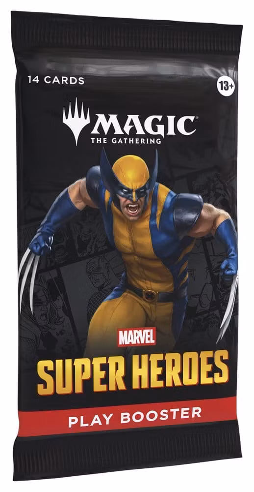 Magic the Gathering Marvel Super Heroes Play Booster Display forseglet (Engelsk)