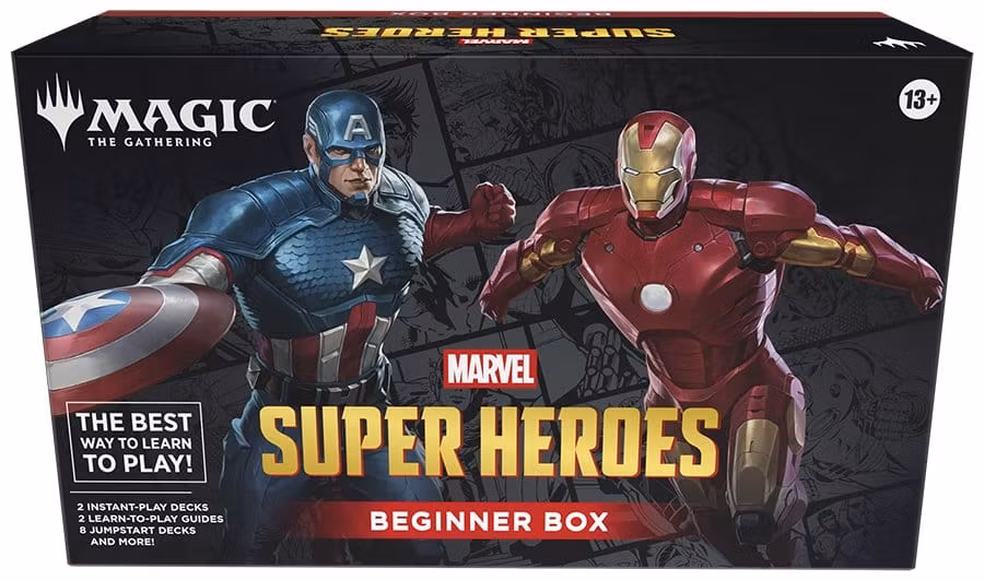 Magic the Gathering Marvel Super Heroes Beginner Box Case (Engelsk) forseglet