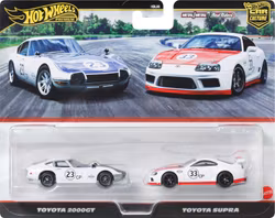 Car Culture 2-Pack Toyota 2000GT + Toyota Supra