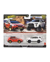 Car Culture 2-Pack Subaru Crosstek + 2018 Toyota 4Runner