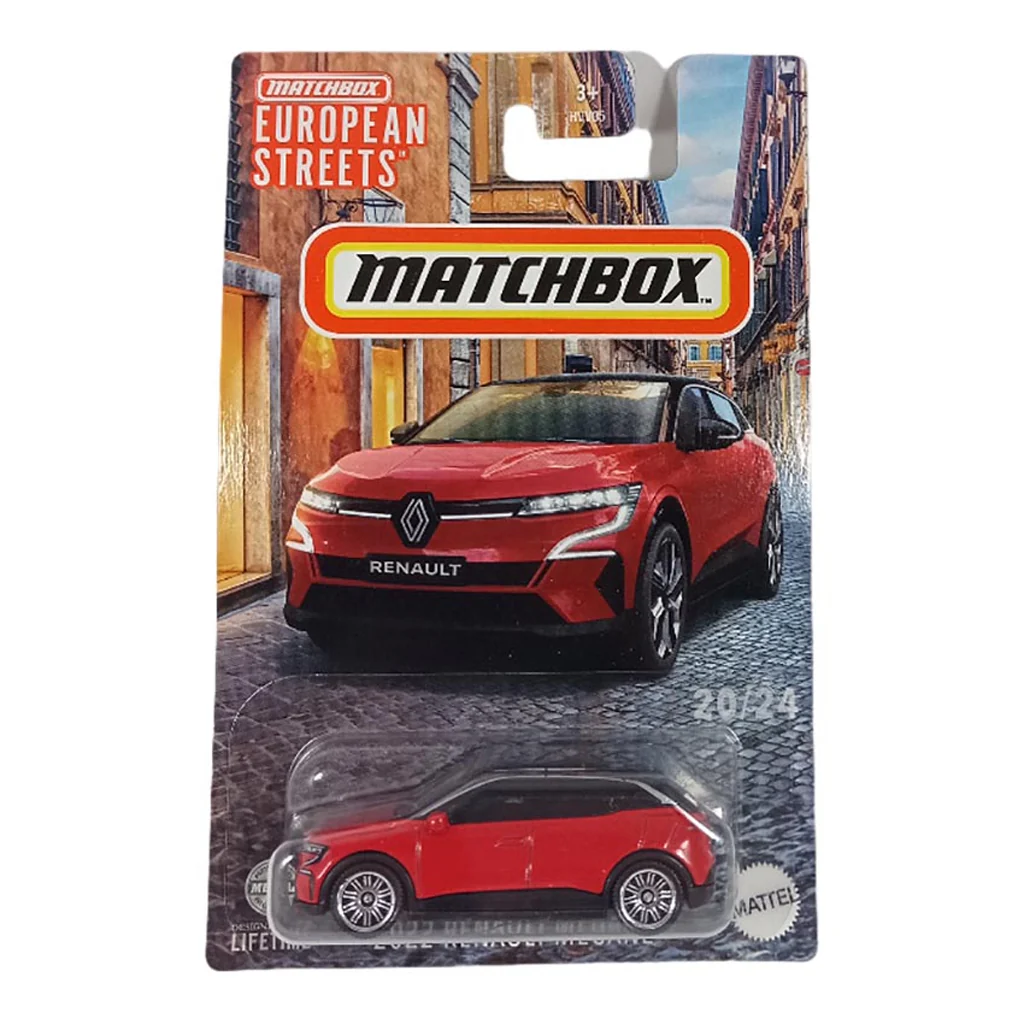 European streets Renault Megane 2022 rød