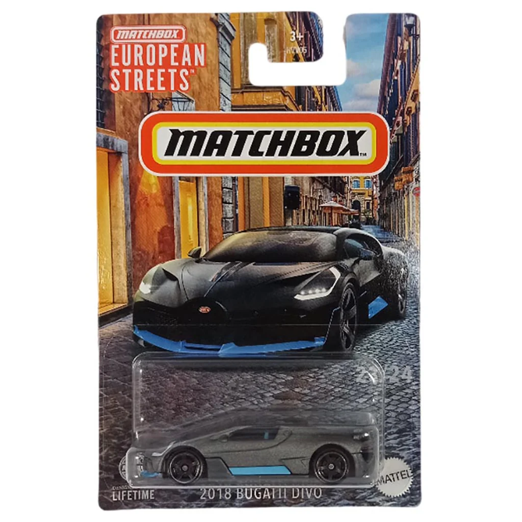 European streets Bugatti Divo 2018 sort