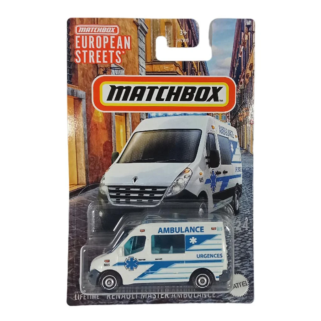 European streets Renault Master Ambulance