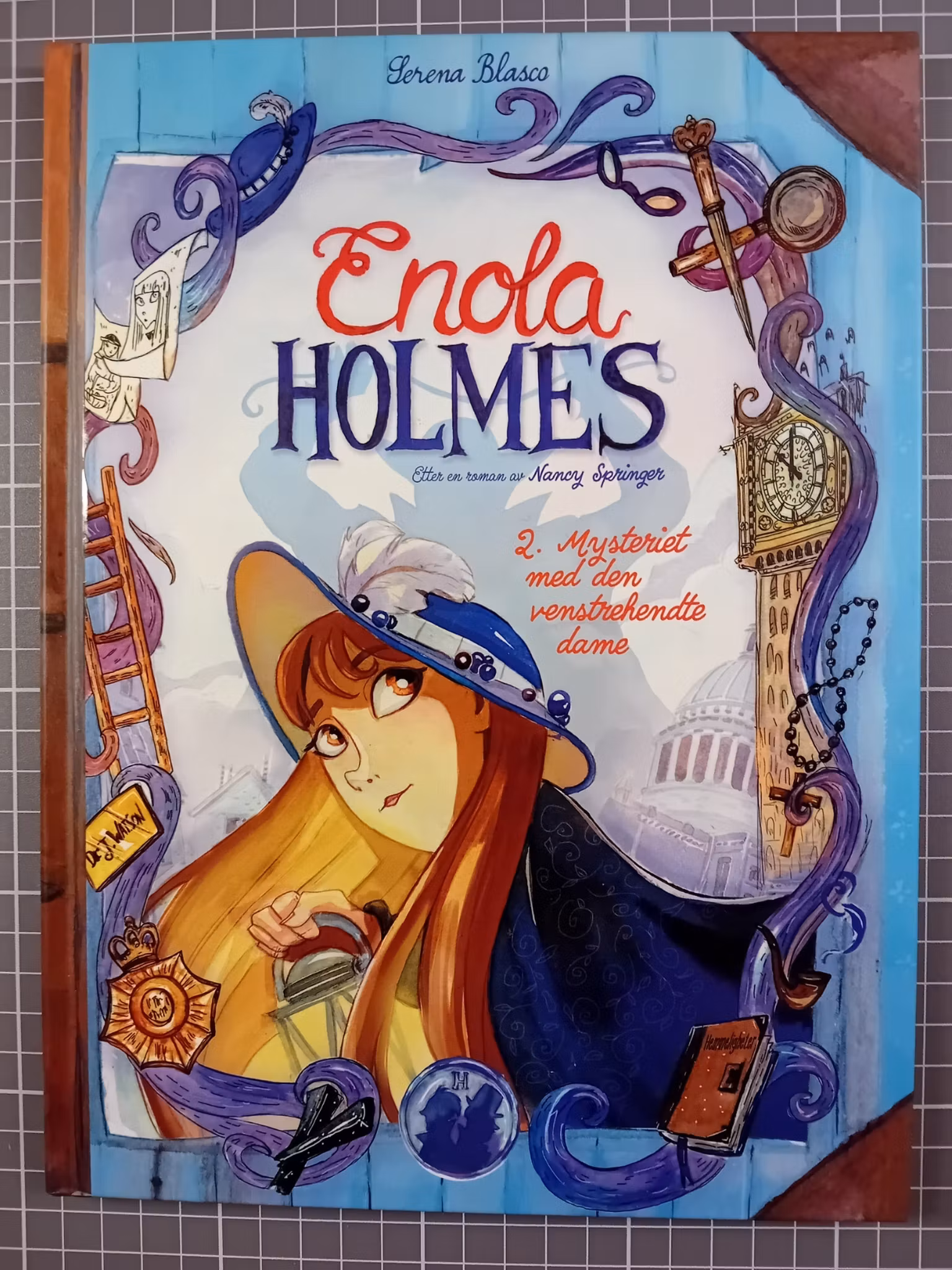 Enola Holmes nr.2 Mysteriet med den venstrehendte dame