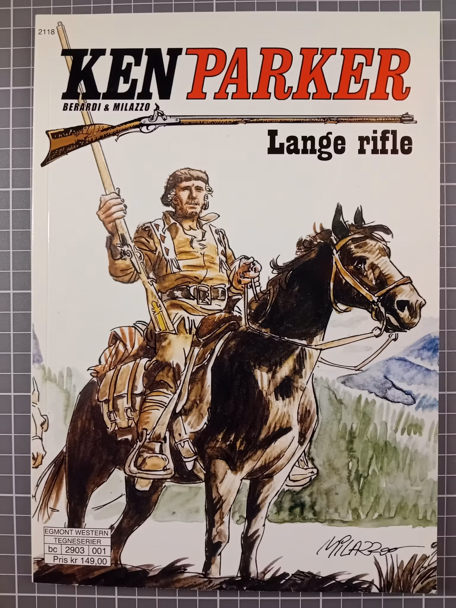 Ken Parker 1 Lange rifle (2021)