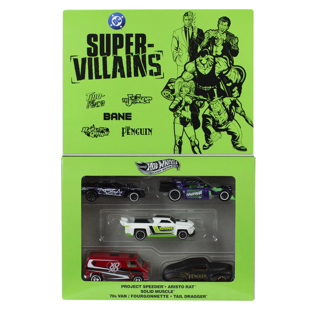 Silver series 6-pack : Batman Super-Villains
