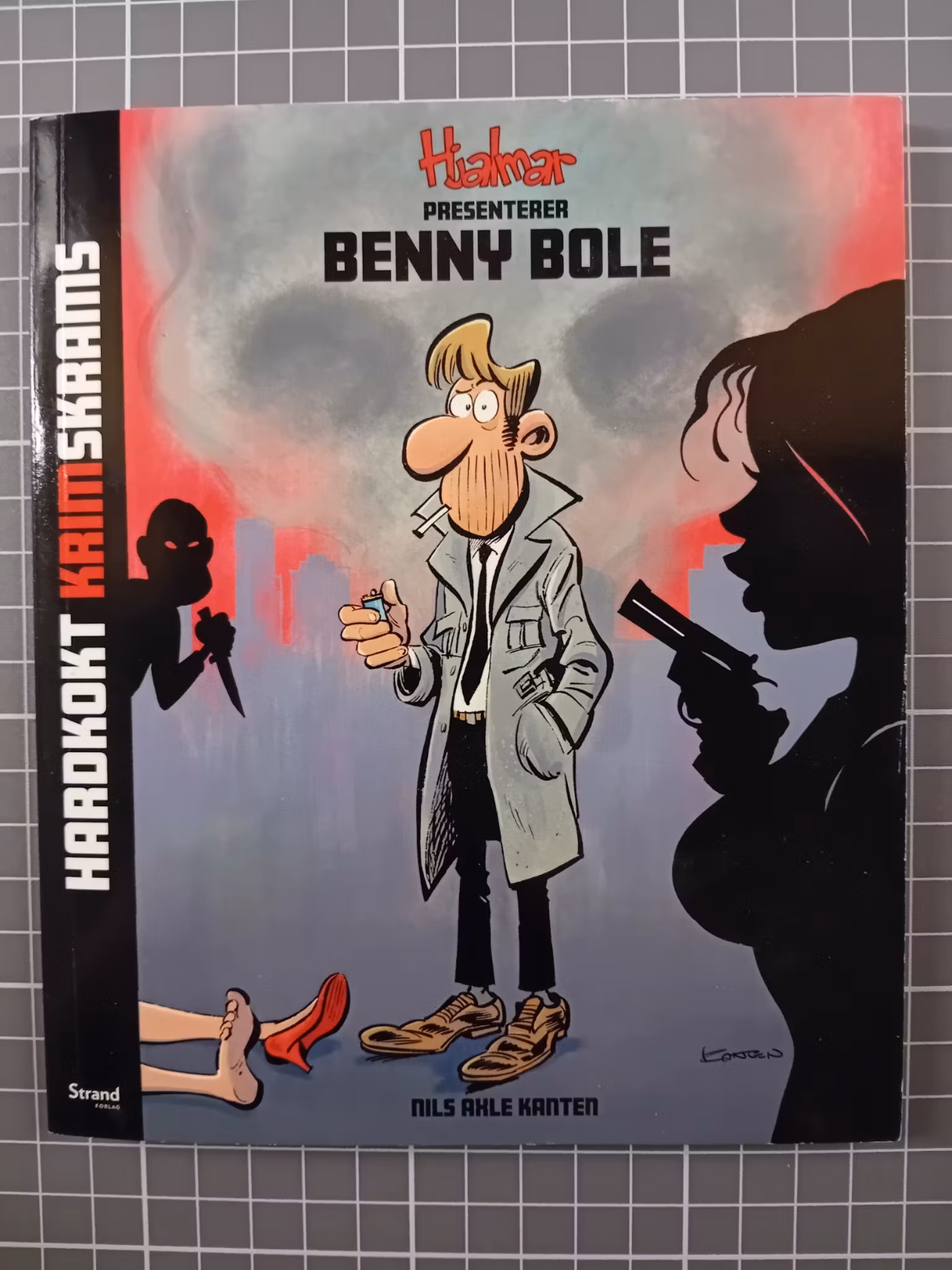 Hjalmar presenterer Benny Bole