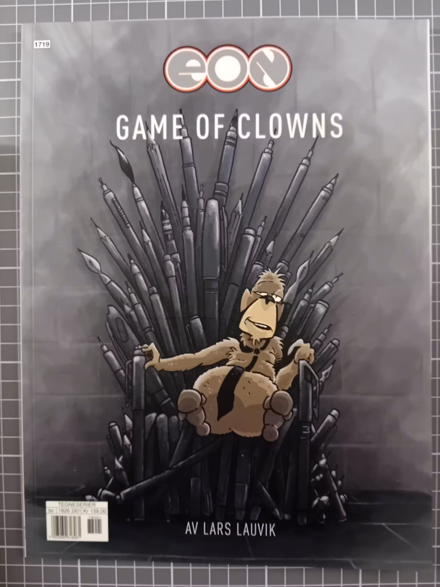 Eon Bok Game of clowns Signert