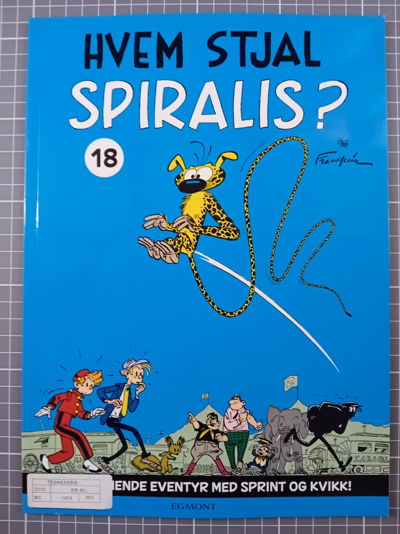 Sprint 18 Hvem stjal Spiralis?