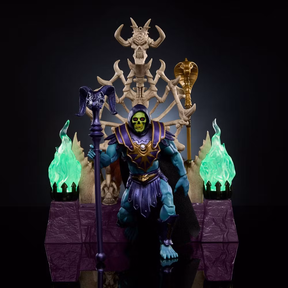 Motu Masterverse: Skeletor & Throne 18 cm
