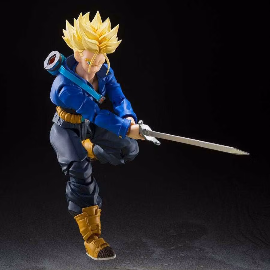 Dragon Ball Z S.H. Figuarts Action Figure Super Saiyan Trunks The Boy from the Future 14 cm (totalpris 798,-)