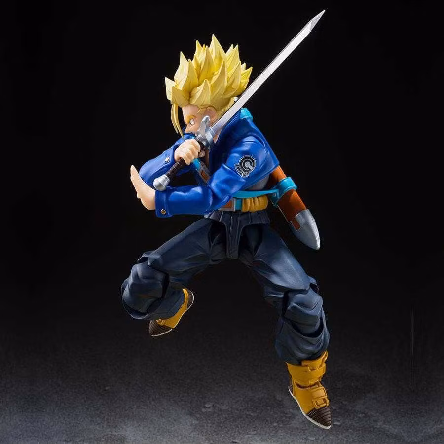 Dragon Ball Z S.H. Figuarts Action Figure Super Saiyan Trunks The Boy from the Future 14 cm (totalpris 798,-)