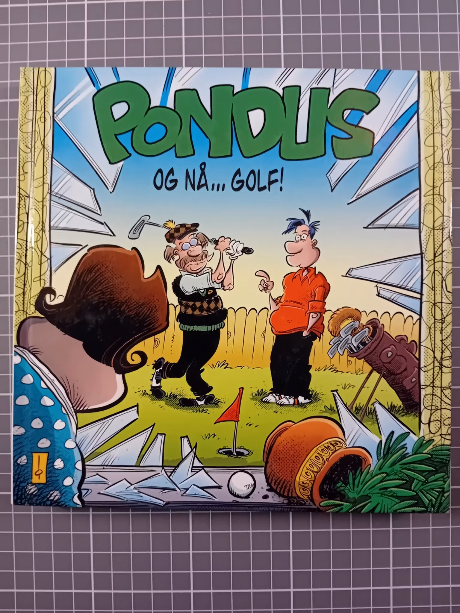 Pondus Og nå... Golf