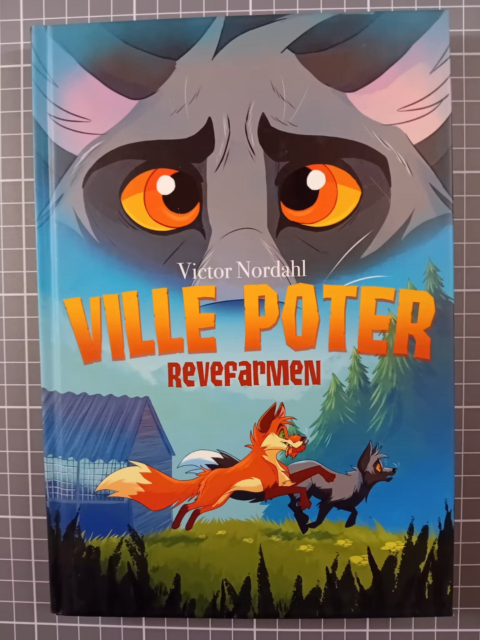 Ville poter 1 Revefarmen (med signert tegning)