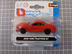 Ford Mustang GT 2015 Rød 1:64