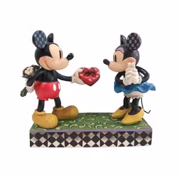 Mickey & Minnie Vintage Love Figurine (Totalpris 849,-)