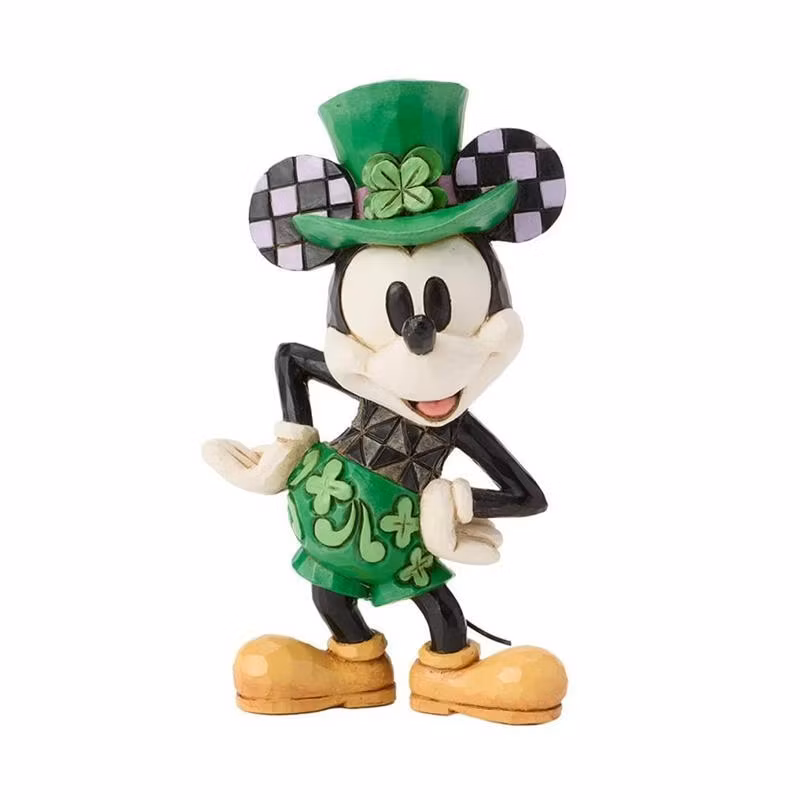 Mickey St Patricks Figurine (Totalpris 269,-)