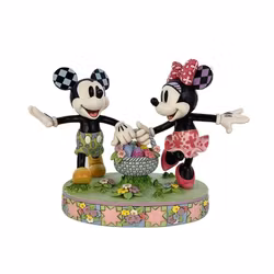 Mickey & Minnie Easter Figurine (Totalpris 898,-)