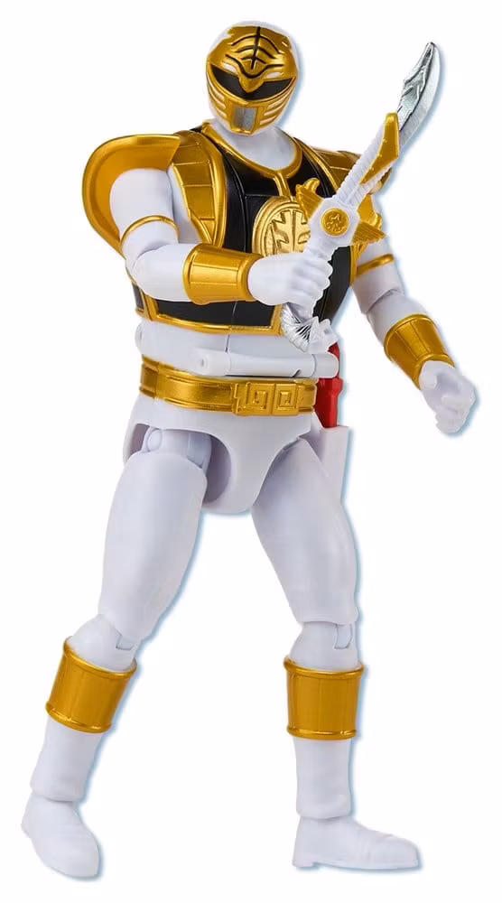 Power Rangers Auto-Morphin Action Figure White Ranger 15 cm (Totalpris 189,-)
