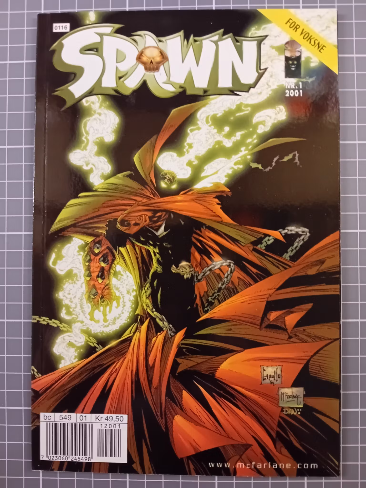 Spawn 2001 - 01