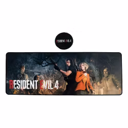 Resident Evil 4 Desk Pad & Coaster Set (totalpris 279,-)