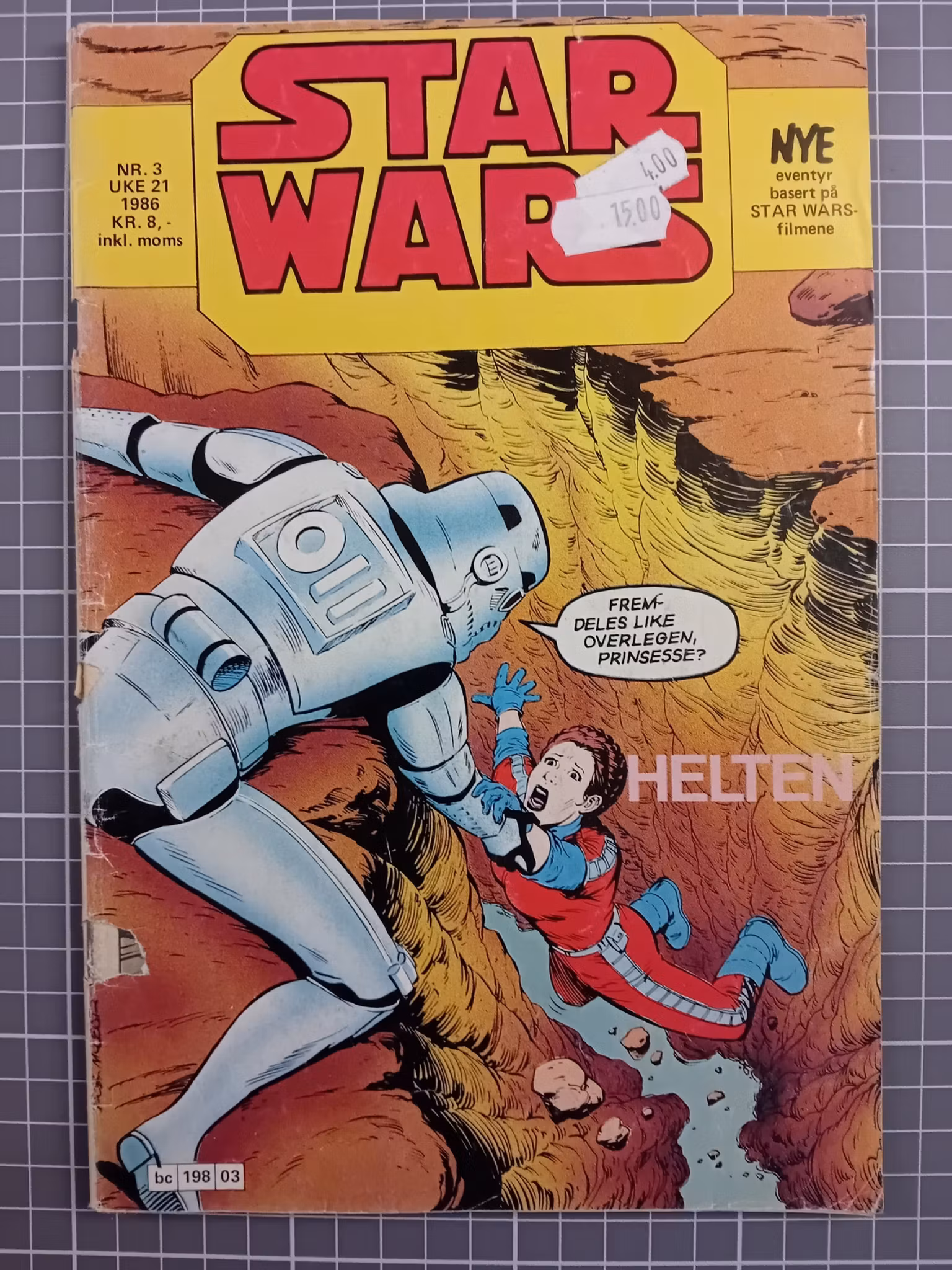 Star Wars 1986 - 03 (Lese eksemplar, slitt)