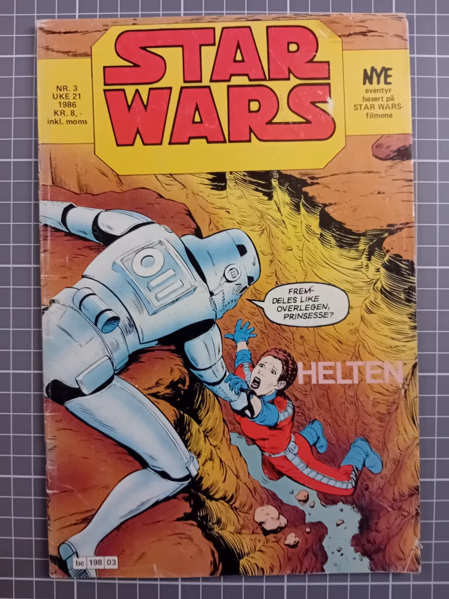 Star Wars 1986 - 03 (Lese eksemplar, slitt)