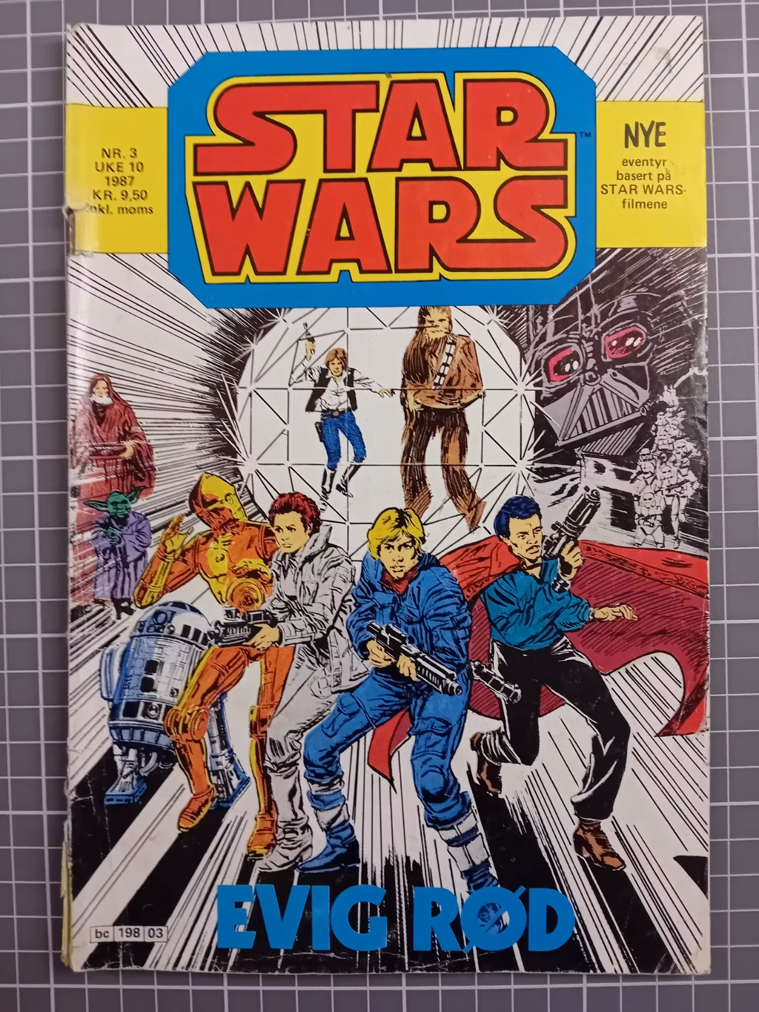 Star Wars 1987 - 03 (Lese eksemplar, slitt)