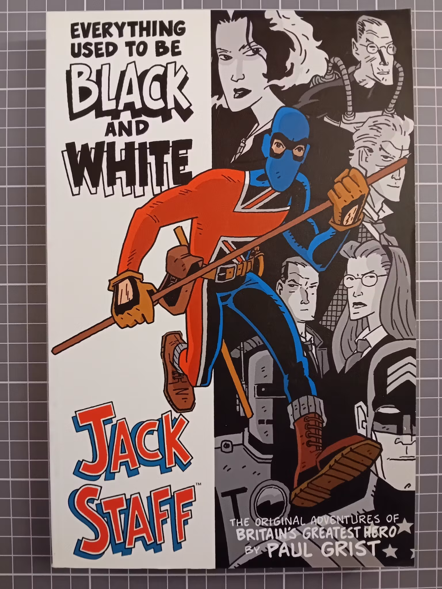 Jack Staff Everything used to be black and white