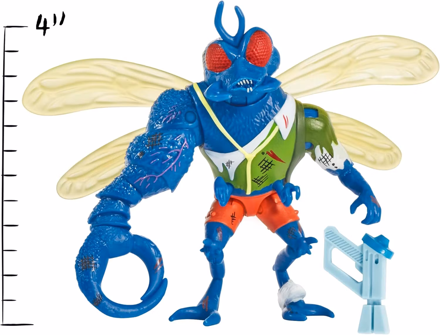 Teenage Mutant Ninja Turtles Action Figures Battle pack Leonardo vs. Super Fly 11 cm