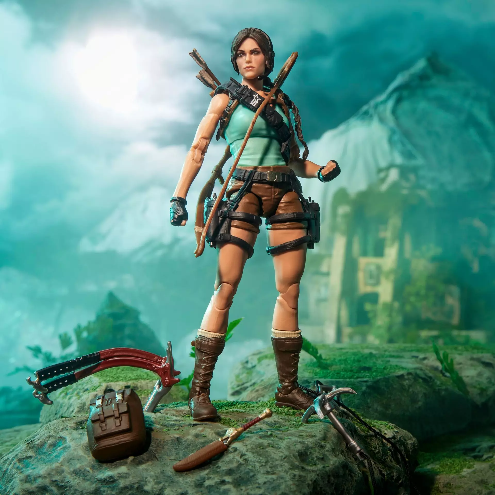 G.I. Joe Classified Series Retro Cardback Collaborative Action Figure Lara "Tomb Raider" Croft 15 cm (Totalpris 649,-)