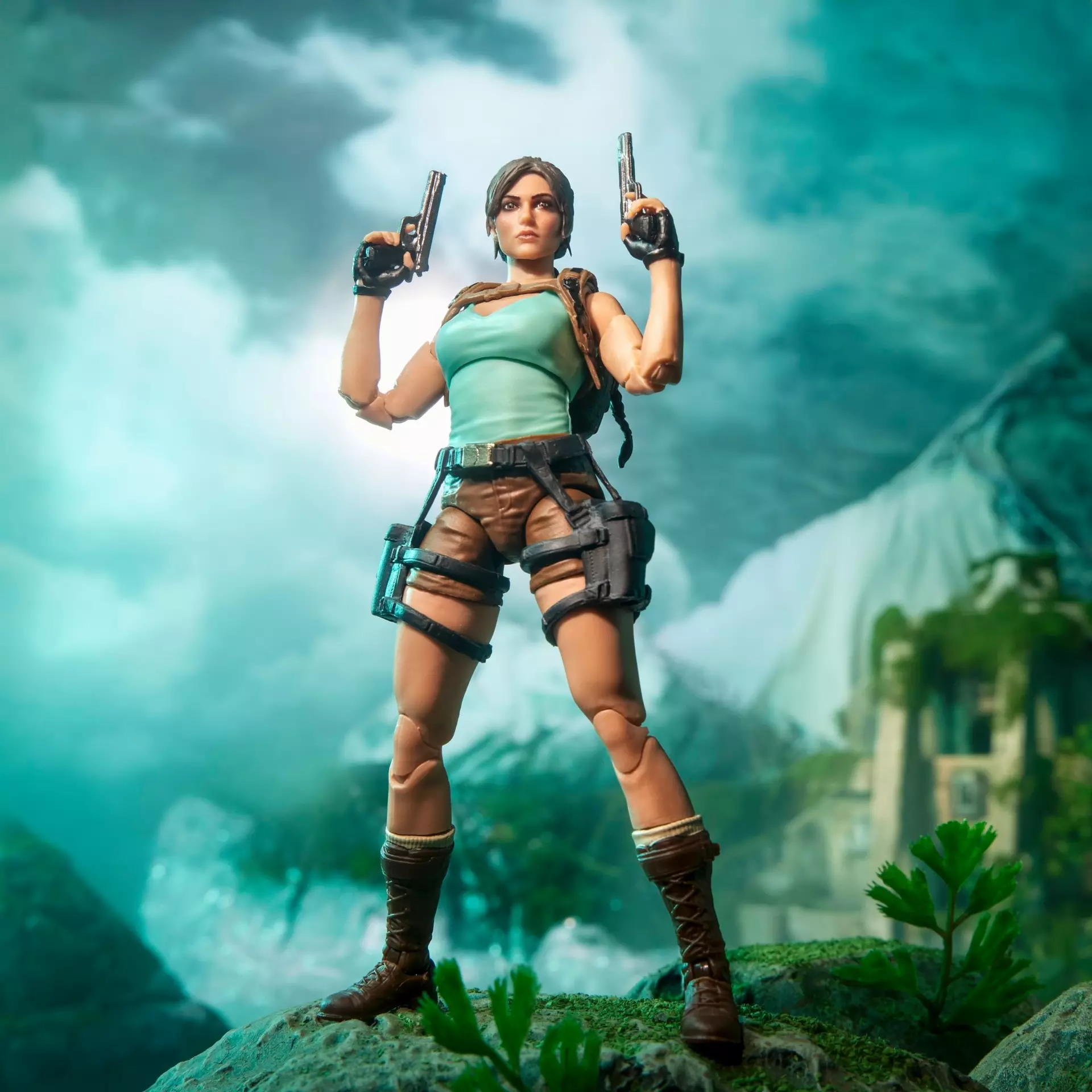 G.I. Joe Classified Series Retro Cardback Collaborative Action Figure Lara "Tomb Raider" Croft 15 cm (Totalpris 649,-)