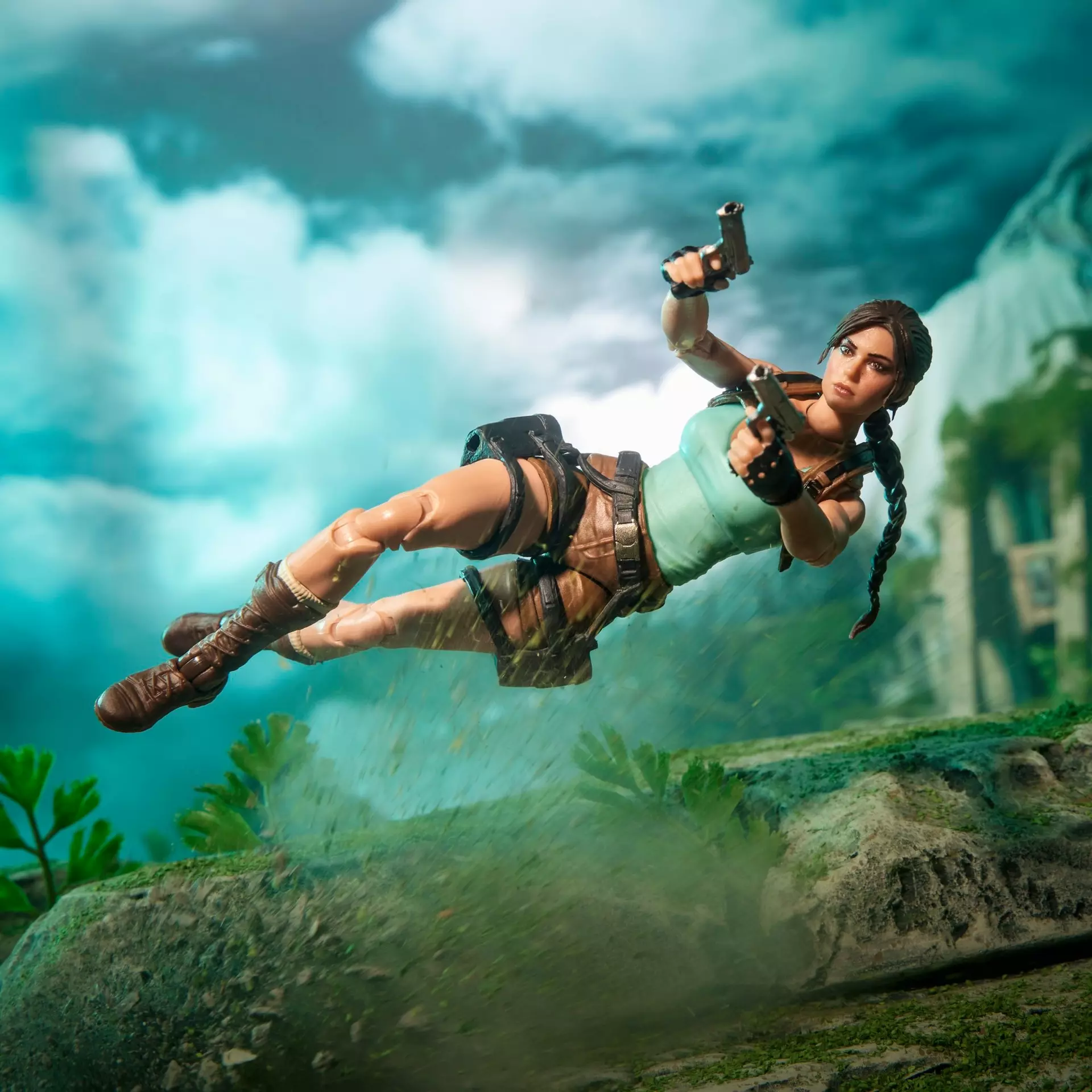 G.I. Joe Classified Series Retro Cardback Collaborative Action Figure Lara "Tomb Raider" Croft 15 cm (Totalpris 649,-)