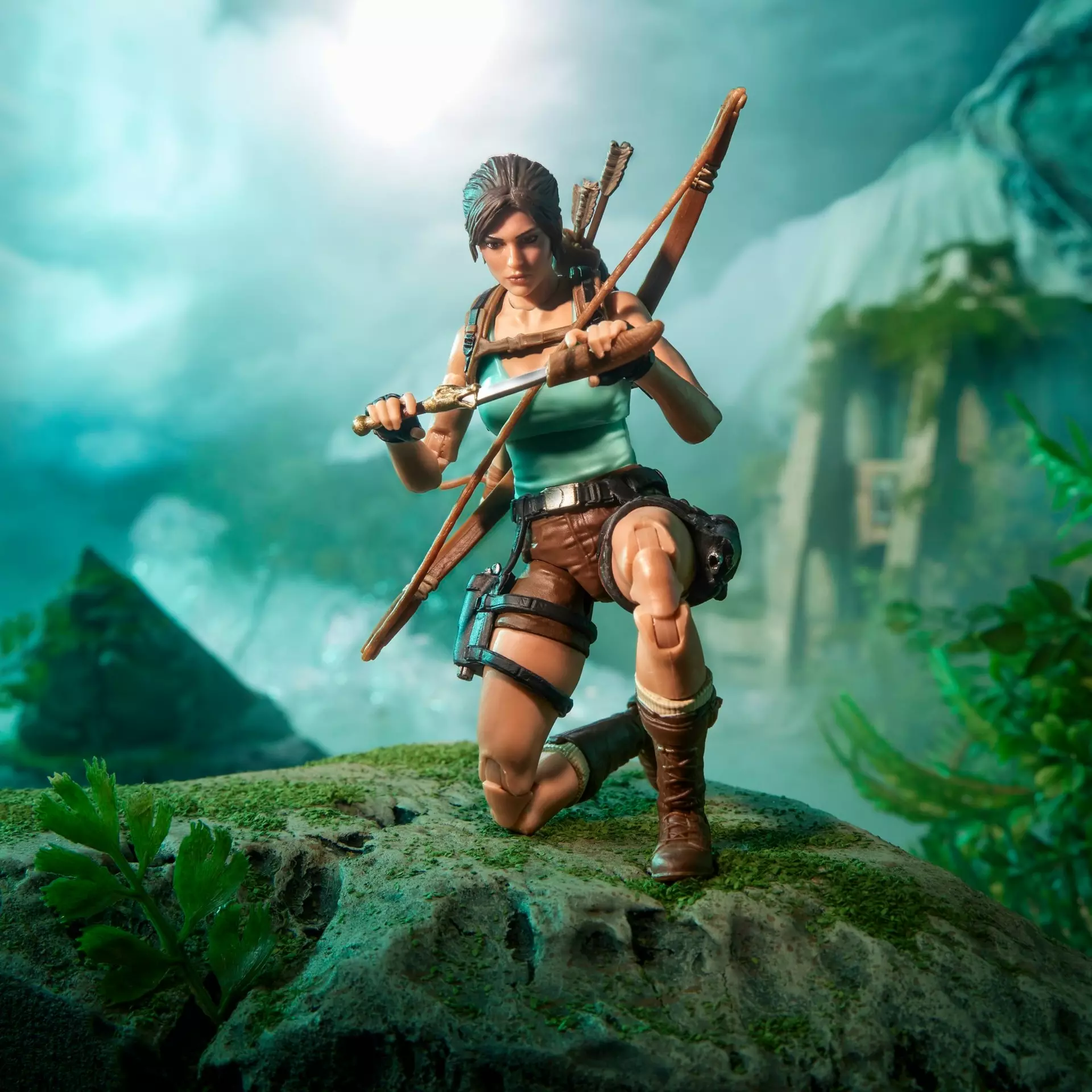 G.I. Joe Classified Series Retro Cardback Collaborative Action Figure Lara "Tomb Raider" Croft 15 cm (Totalpris 649,-)