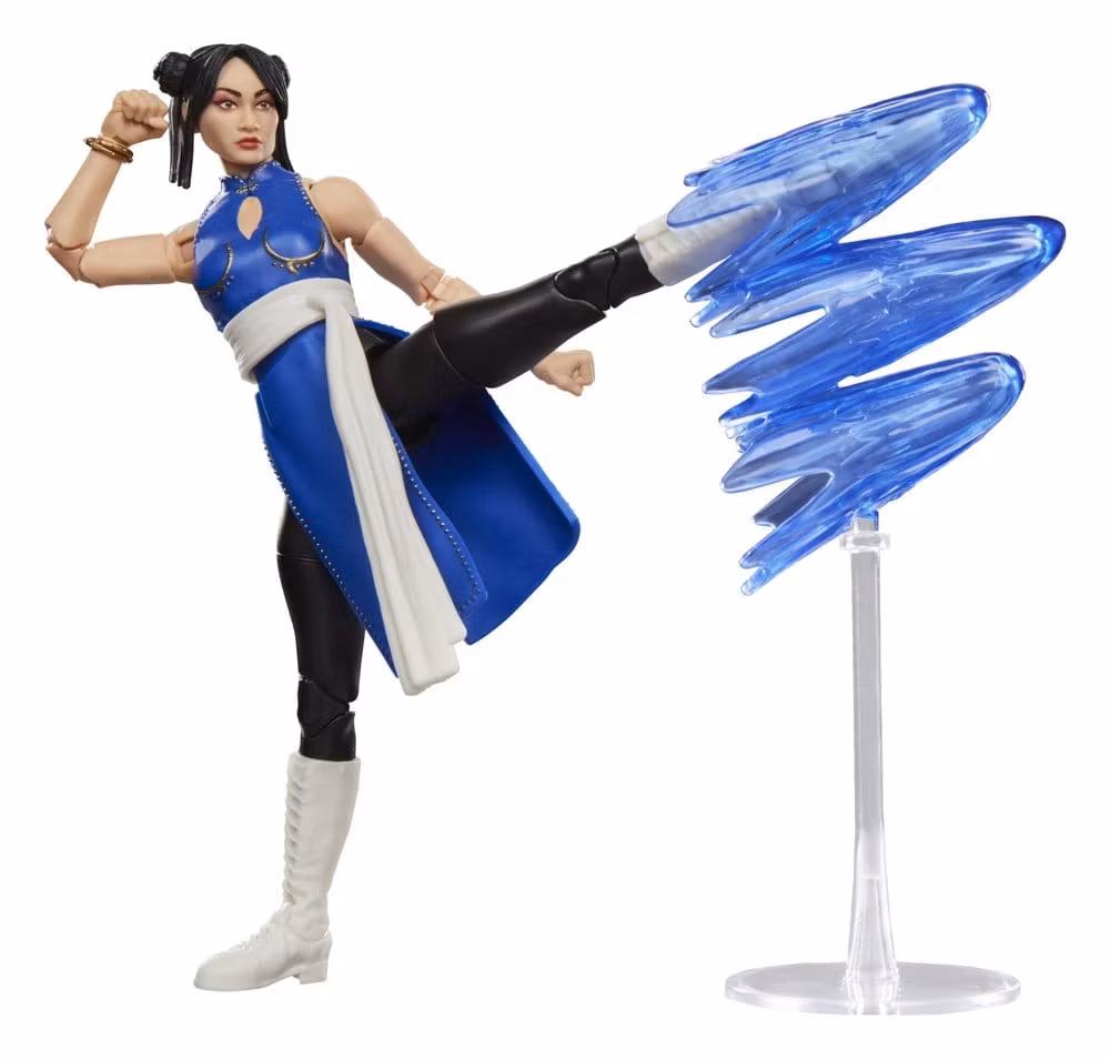 Street Fighter Action Figure Chun-Li 15 cm (Totalpris 398,-)
