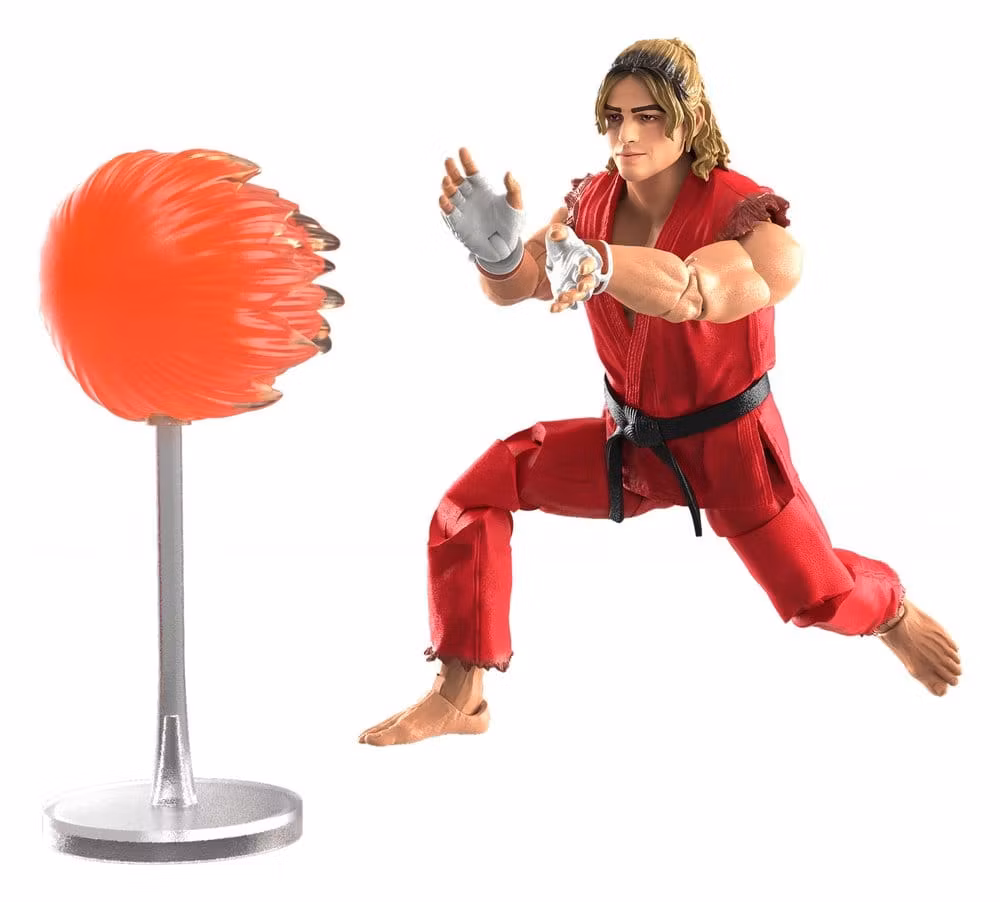Street Fighter Action Figure Ken 15 cm (Totalpris 398,-)