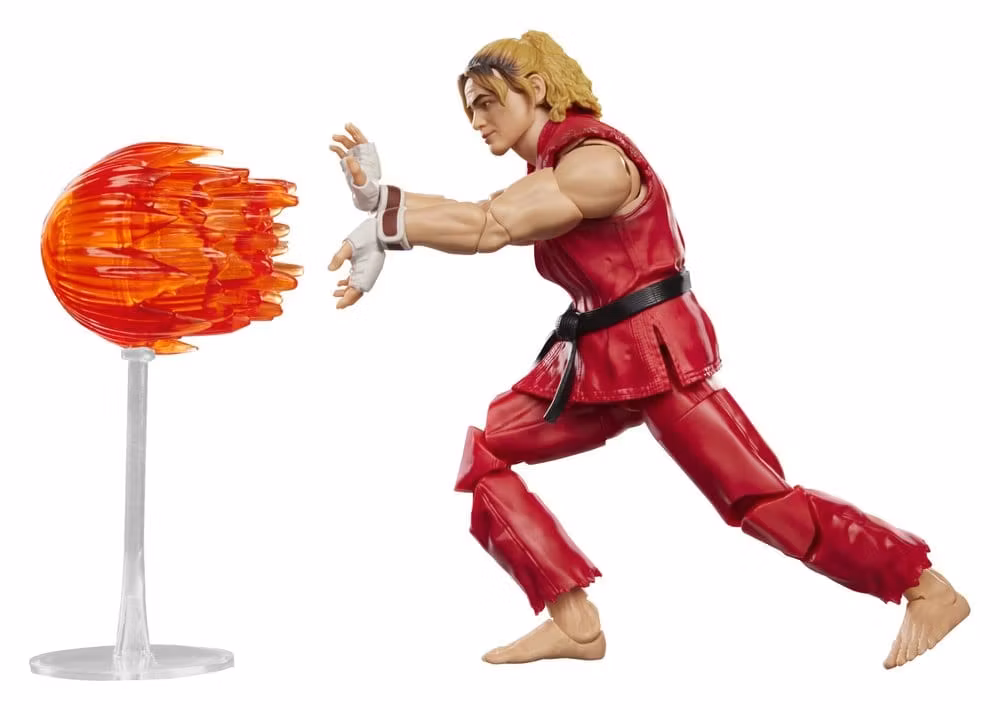 Street Fighter Action Figure Ken 15 cm (Totalpris 398,-)