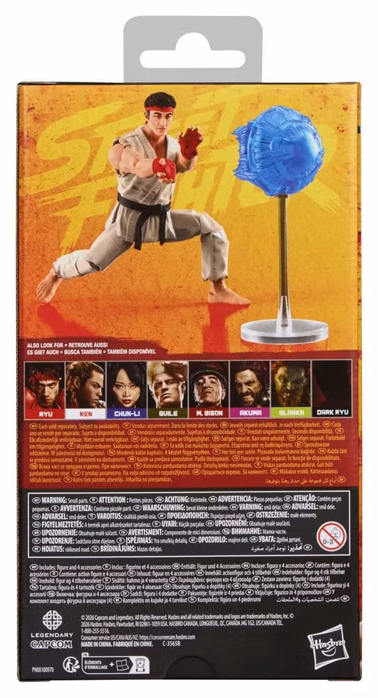 Street Fighter Action Figure Ryu 15 cm (Totalpris 398,-)