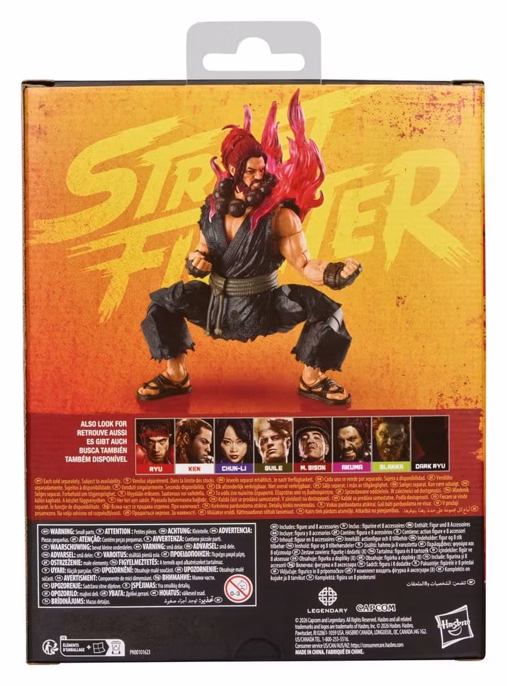 Street Fighter Action Figure Akuma 15 cm (Totalpris 579,-)