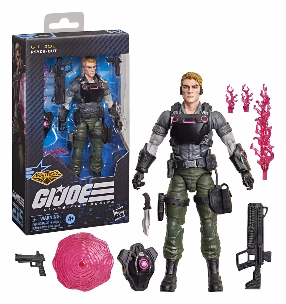 G.I. Joe Classified Series Action Figure Night Force: Psych-Out 15 cm (Totalpris 398,-)