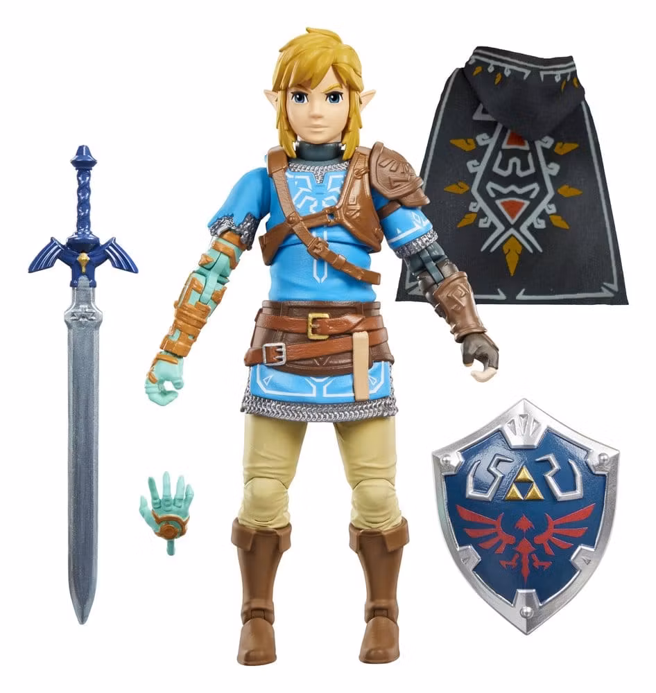 The Legend of Zelda: Tears of the Kingdom Heroes of Hyrule Action Figure Link 15 cm (Totalpris 398,-)