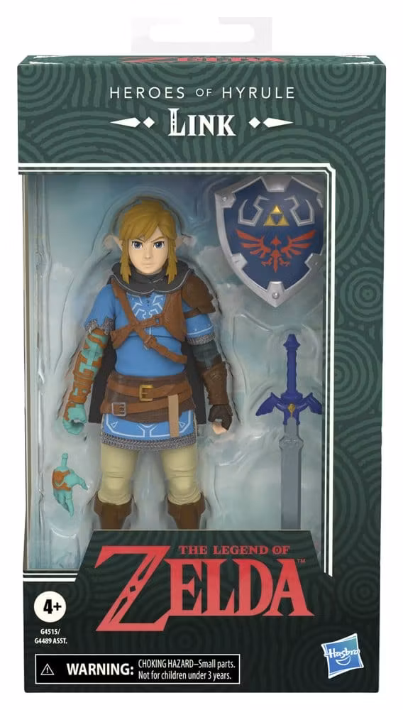 The Legend of Zelda: Tears of the Kingdom Heroes of Hyrule Action Figure Link 15 cm (Totalpris 398,-)