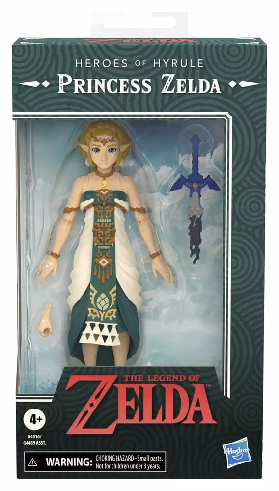 The Legend of Zelda: Tears of the Kingdom Heroes of Hyrule Action Figure Princess Zelda 15 cm (Totalpris 398,-)
