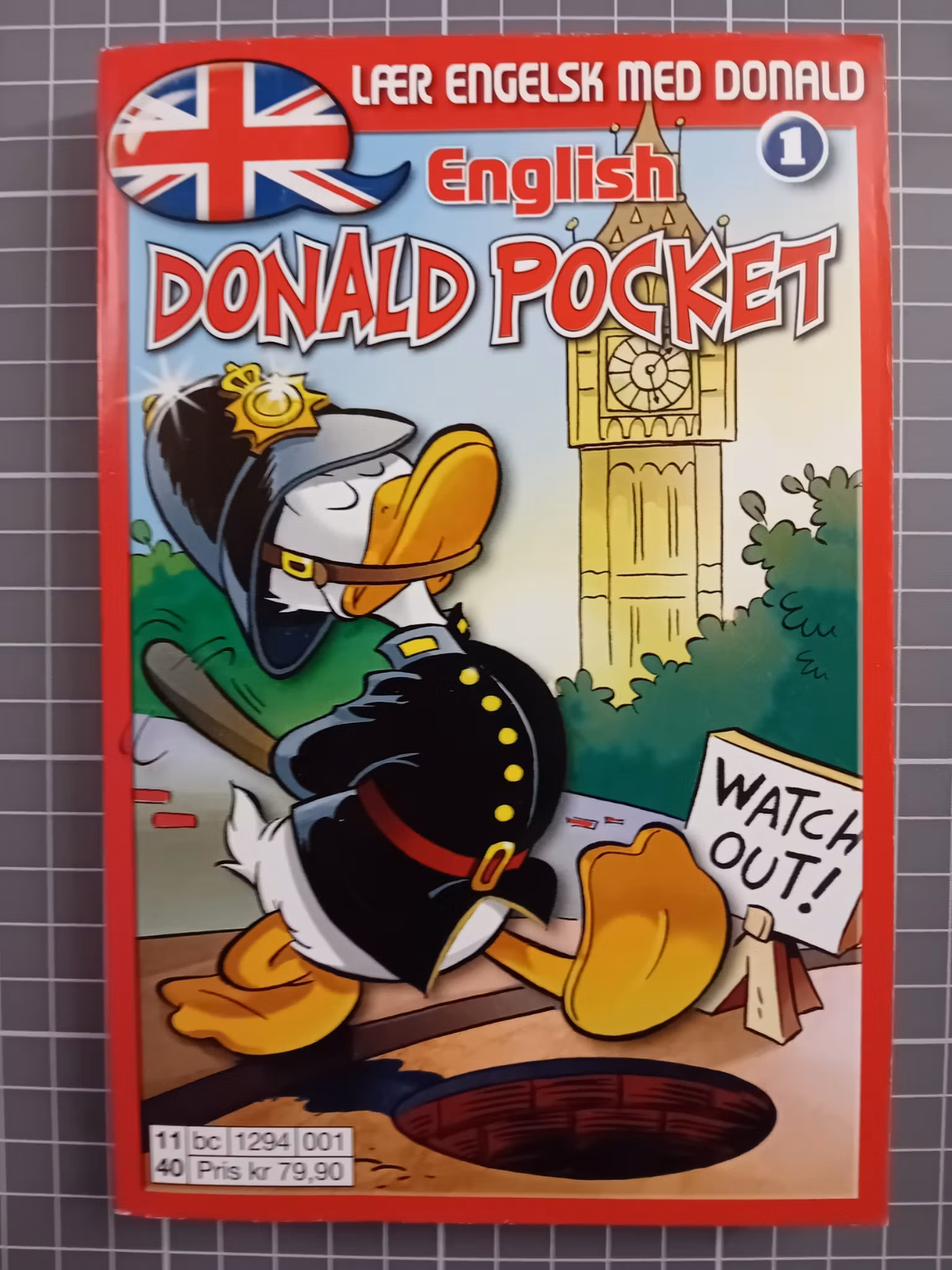 Lær engelsk med Donald Pocket 01