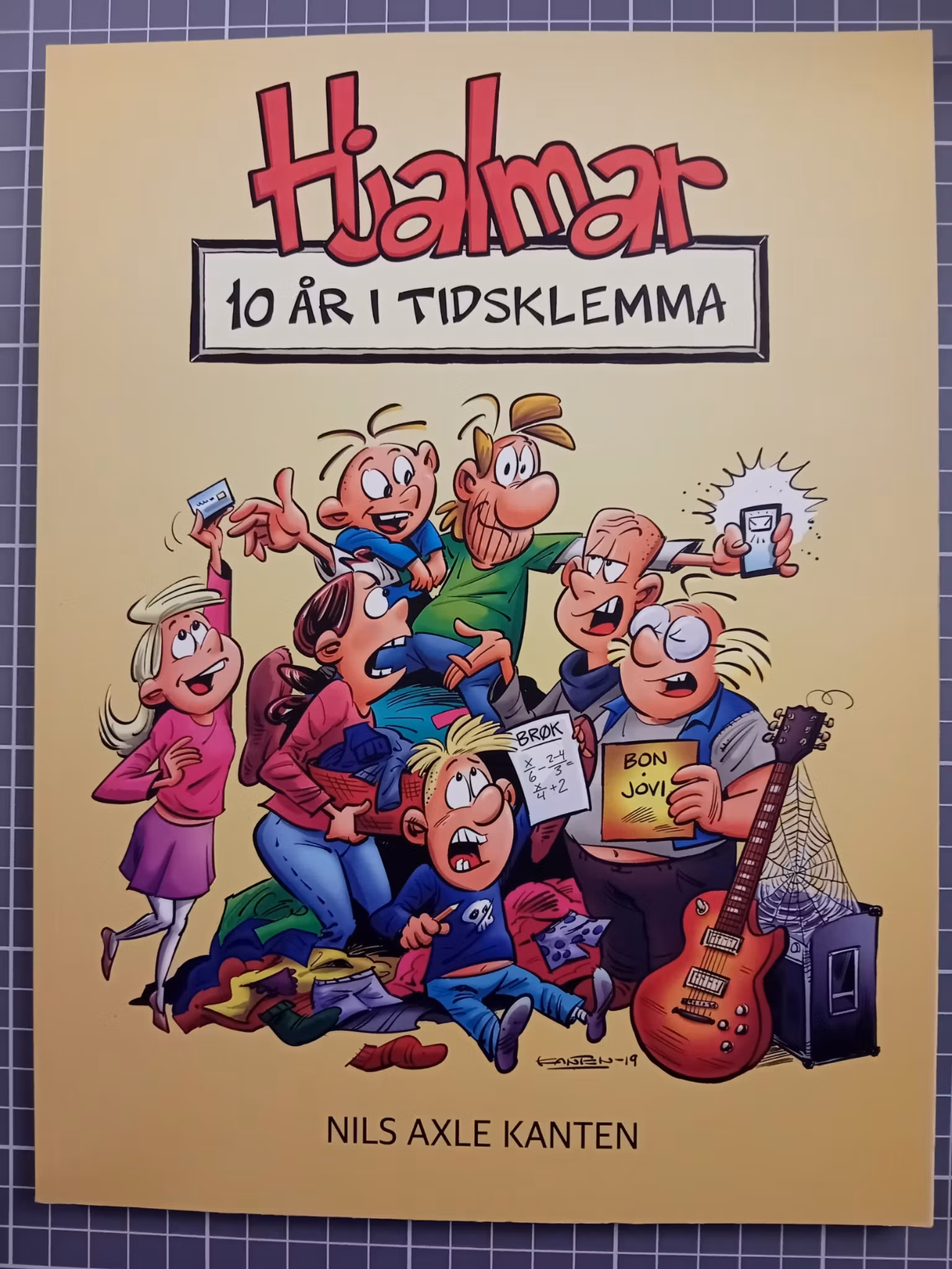 Hjalmar 10 år i tidsklemma