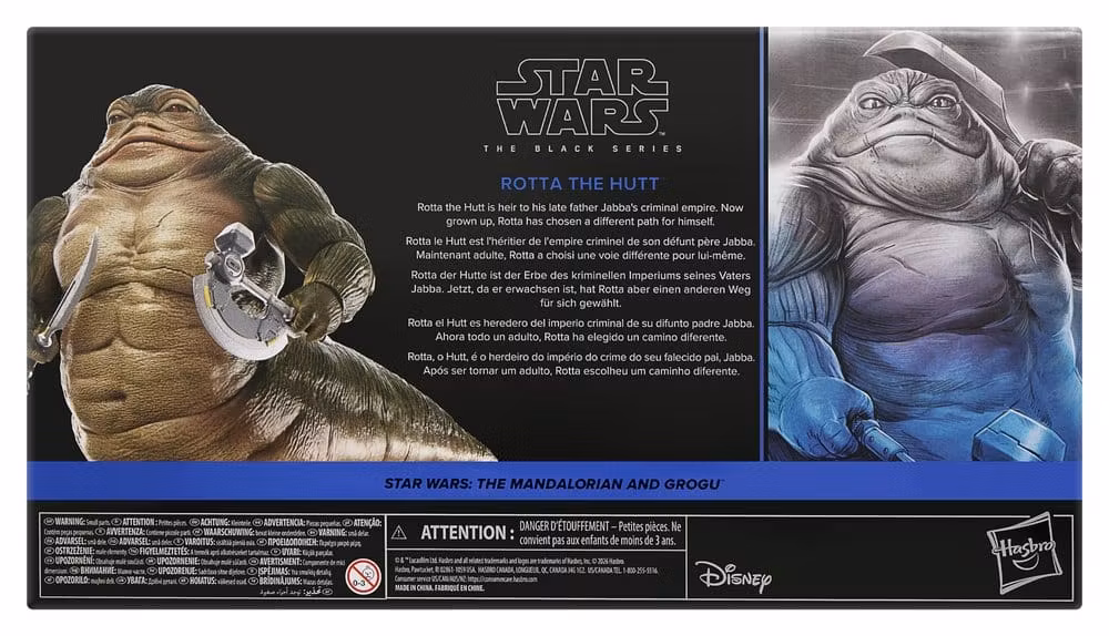 Star Wars Black Series: Rotta the Hutt (The Mandalorian and Grogu) (Totalpris 1349,-)