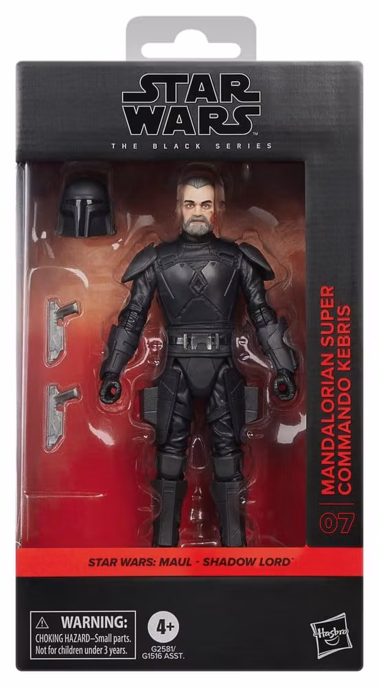 Star Wars Black Series: Mandalorian Super Commando Kebris (Maul – Shadow Lord) (Totalpris 398,-)